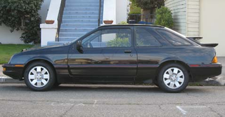Illustration for article titled 1987 Merkur XR4Ti